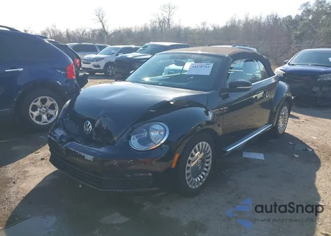 2013 Volkswagen Beetle 2.5L из США, поврежденный, VIN 3VW5X7ATXDM832626